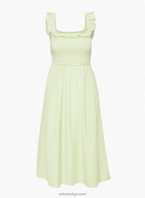 スモックミディドレス P2L806518 Aritzia Reminisce ドレス