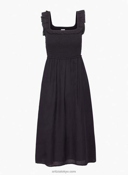 スモックミディドレス P2L806519 Aritzia Reminisce ドレス