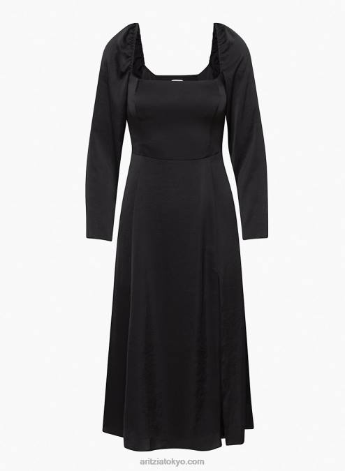 スクエアネック ミディドレス P2L806583 Aritzia Bridgerton ドレス