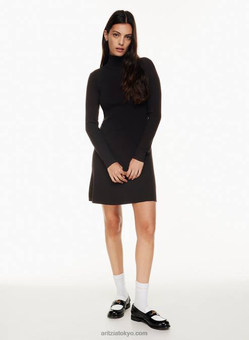 ニットタートルネックドレス P2L806608 Aritzia Deeley ドレス