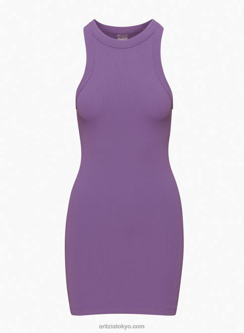 リブニット レーサーバック ミニドレス P2L806615 Aritzia Quartz ドレス