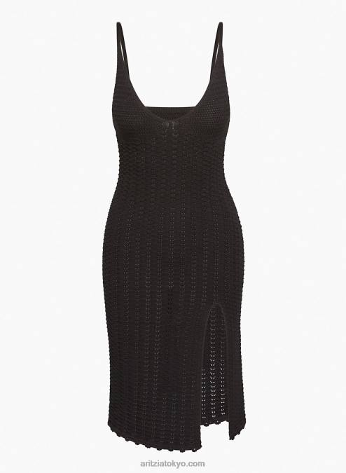 かぎ針編みミディスリットドレス P2L806653 Aritzia Evie ミディドレス