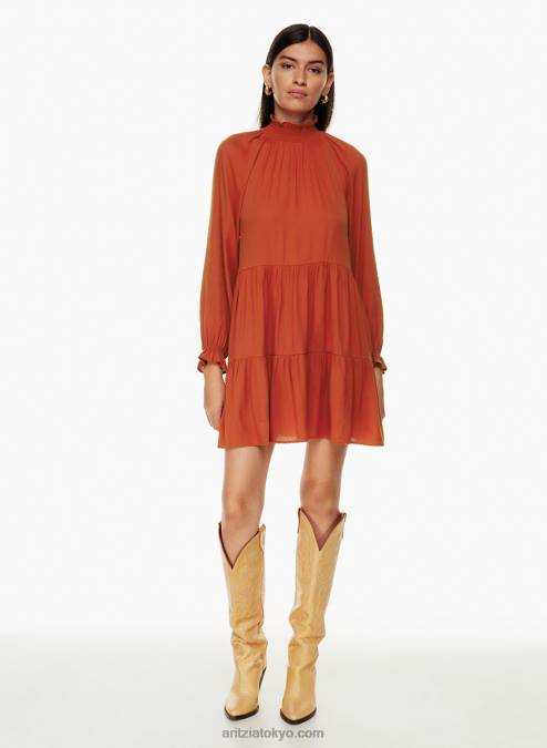 ティアードモックネックドレス P2L806731 Aritzia Dignity Dress