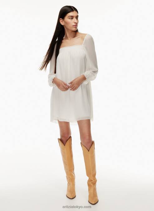 スモック ミニ ベビードール ドレス P2L806744 Aritzia Alana ドレス