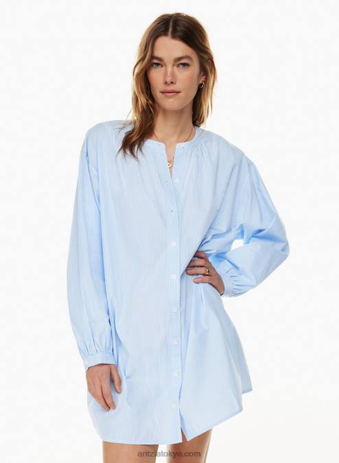 コットンポプリン ボタンアップドレス P2L806760 Aritzia Tanaro ポプリンドレス