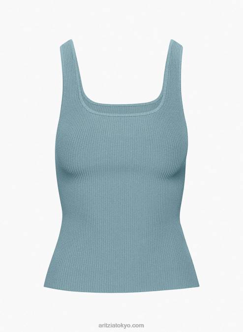 リブスクエアネックタンク P2L8068 Aritzia Sculpt Knit Squareneck Hip Tank