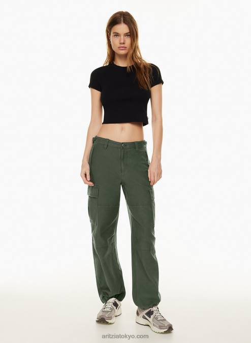 ミッドライズ アジャスタブル カーゴパンツ P2L806917 Aritzia New Supply カーゴパンツ