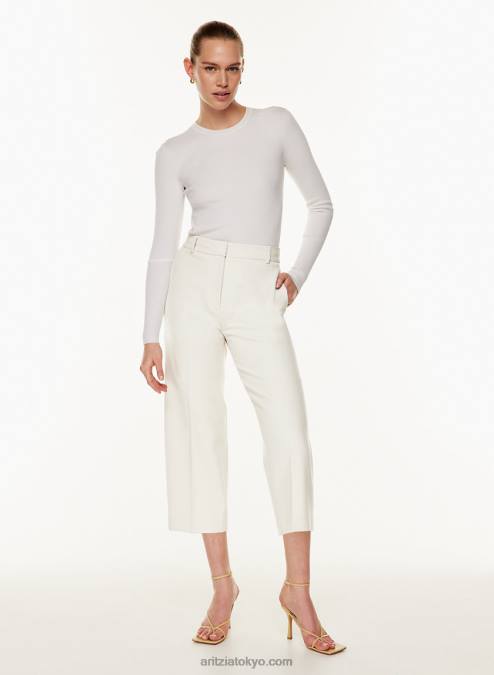 クロップド ハイウエスト トラウザーズ P2L807158 Aritzia Agency クロップド パンツ