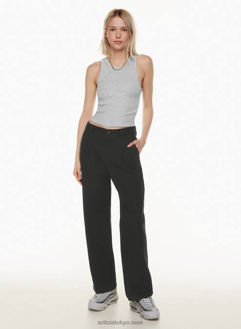 ミッドライズ プリーツ パンツ P2L807316 Aritzia Gallivant Pant