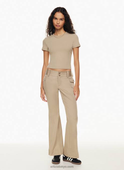 ローライズ ブーツカット パンツ P2L807339 Aritzia Delect Pant