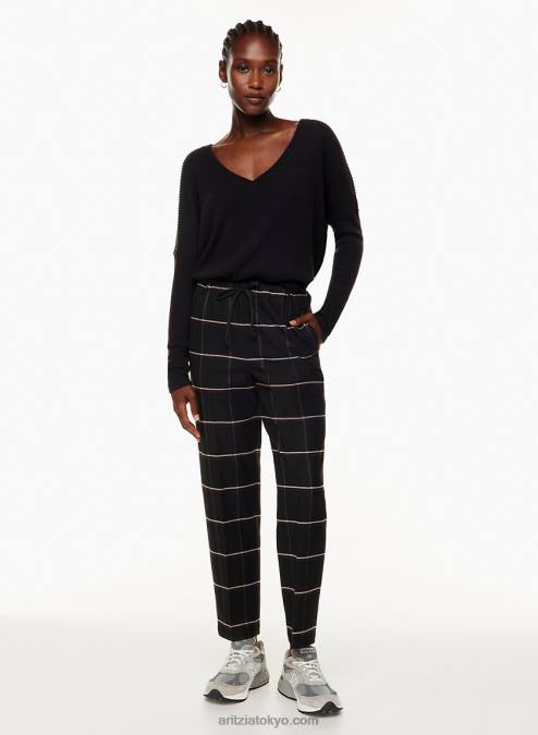 ミッドライズ ツイル トラウザーズ P2L807421 Aritzia Jimmy Pant
