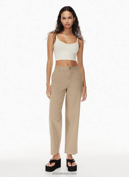 ハイウエストチノパンツ P2L807433 Aritzia Jaden Pant