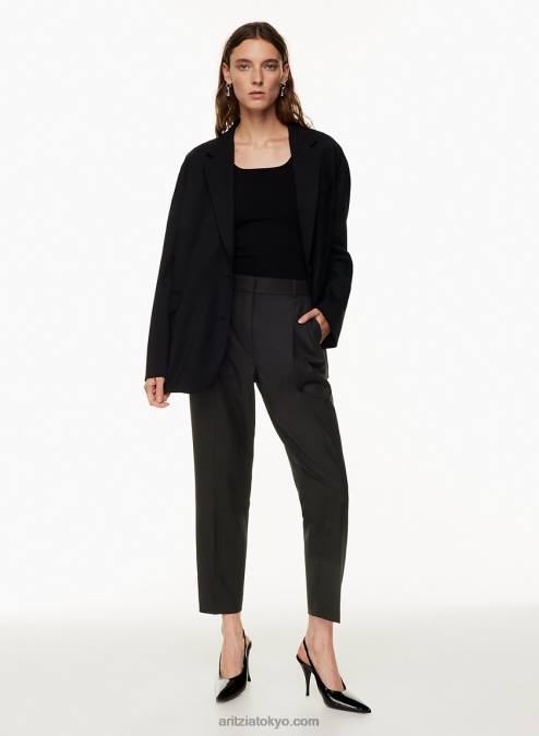 リラックス ミッドライズ プリーツ パンツ P2L807572 Aritzia Vogue Pant