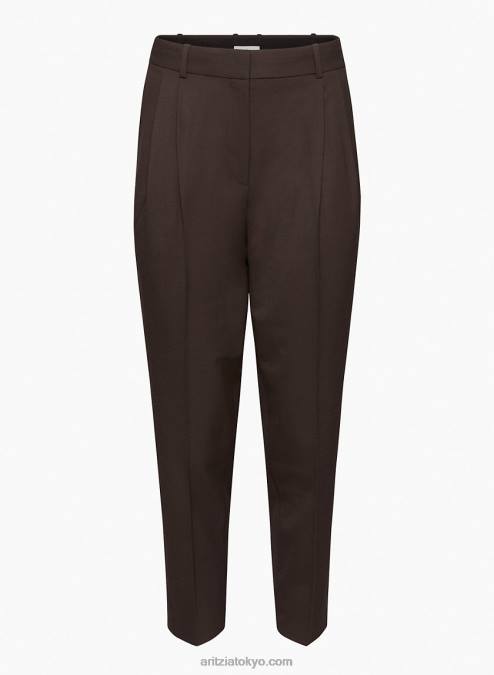 リラックス ミッドライズ プリーツ パンツ P2L807575 Aritzia Vogue Pant