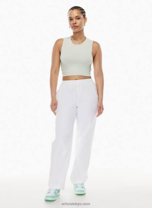 ミッドライズ コットンツイル パンツ P2L807604 Aritzia Christie Pant