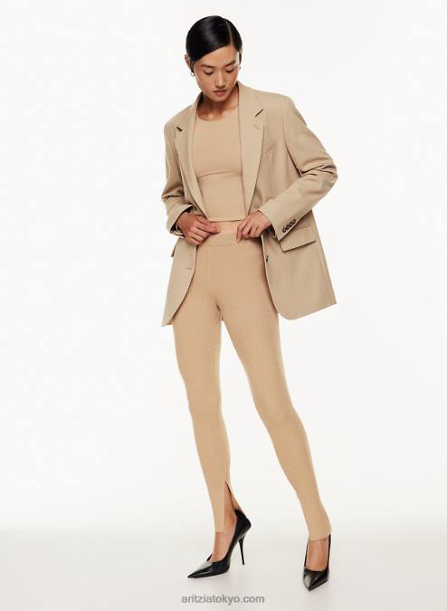 サイドスリット入りニットレギンス P2L807871 Aritzia Distill Leggings