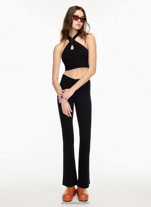 ミッドライズ フレア パンツ P2L807942 Aritzia Groovy Pant