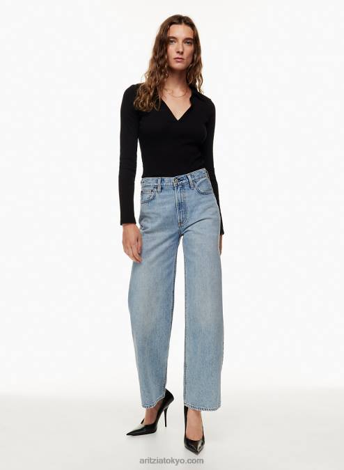 ハイウエスト ワイドレッグ ジーンズ P2L807998 Aritzia The Farrah Hi-Rise Wide Jeans