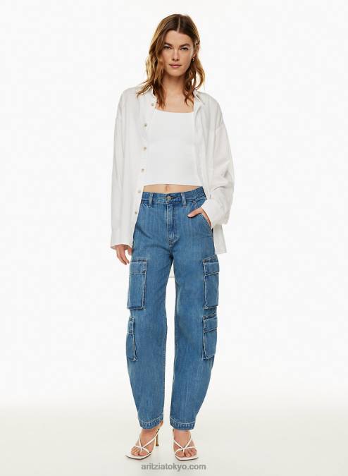 ハイライズ カーゴ ジーンズ P2L808010 Aritzia The 90S Millie Hi-Rise Cargo Jeans