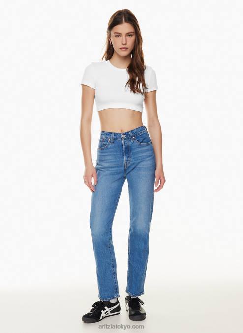 ハイウエストストレートジーンズ P2L808016 Aritzia Wedgie Straight Jeans