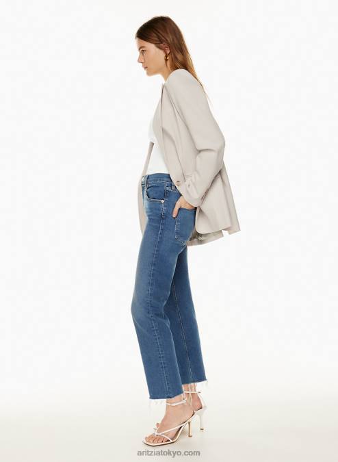 ハイライズ ストレート ジーンズ P2L808039 Aritzia Daphne Crop Jeans