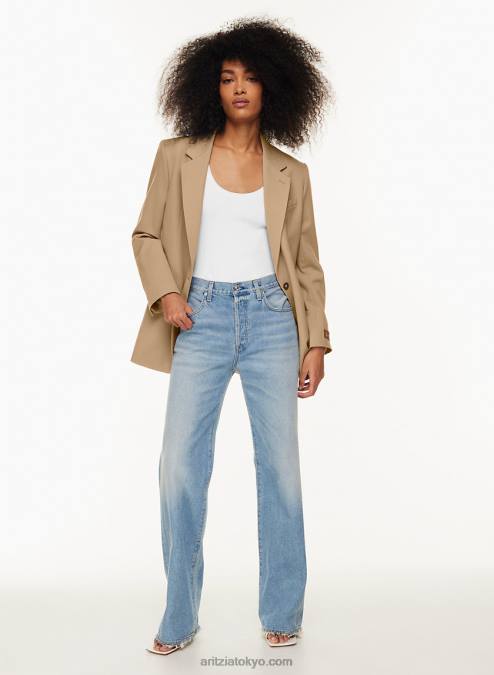 ハイライズ ワイドレッグ ジーンズ P2L808043 Aritzia Annina Jeans