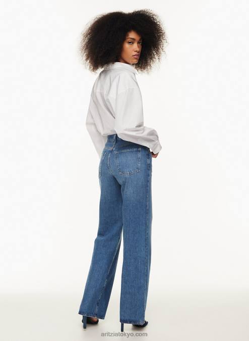 ハイライズ ワイドレッグ ジーンズ P2L808044 Aritzia Annina Jeans