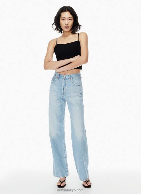 スーパーワイドレッグジーンズ P2L808045 Aritzia Annina High-Rise
