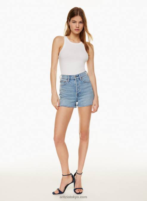 ハイウエスト デニム カットオフ ショーツ P2L808112 Aritzia The 50S Arlo Hi-Rise Jean Short