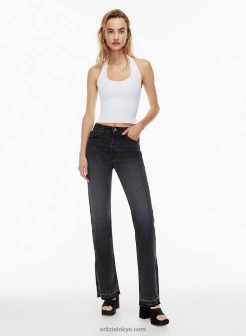 ハイライズ ストレートレッグ ジーンズ P2L808165 Aritzia Unraveled Two Jean