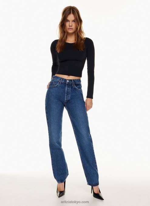 ミッドライズ ストレート ジーンズ P2L808178 Aritzia Lana Jean