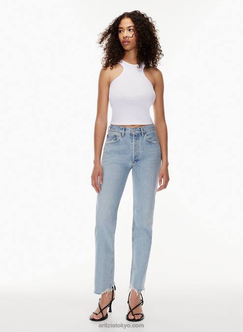 ミッドライズ ストレート ジーンズ P2L808181 Aritzia Lana Jean