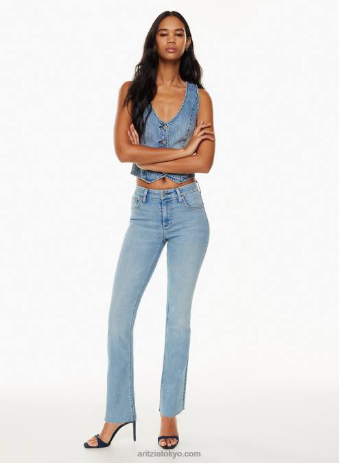ローライズ ブーツカット ジーンズ P2L808187 Aritzia The 90S Lexi ローライズ ブーツカット ジーンズ