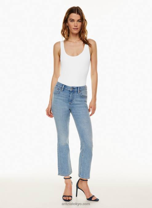 ローライズ ブーツカット ジーンズ P2L808255 Aritzia The 90S Lexi Lo-Rise Bootcut Cropped Jeans