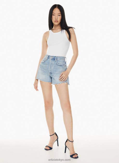 ハイライズデニムショートパンツ P2L808258 Aritzia Marlow Jean Short
