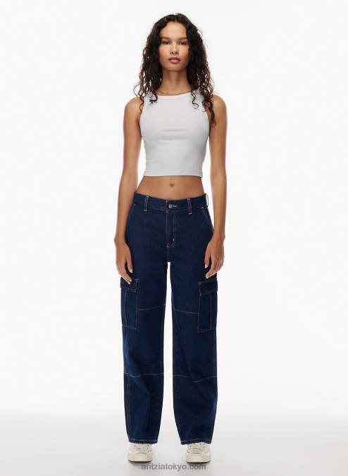 ミッドライズ カーゴ ジーンズ P2L808310 Aritzia Walker Jeans
