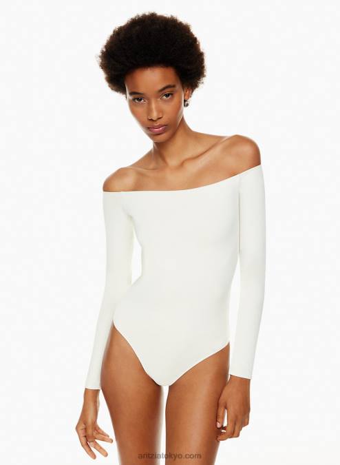 オフショルダーボディスーツ P2L80854 Aritzia Contour Off-Shoulder Longsleeve Bodysuit