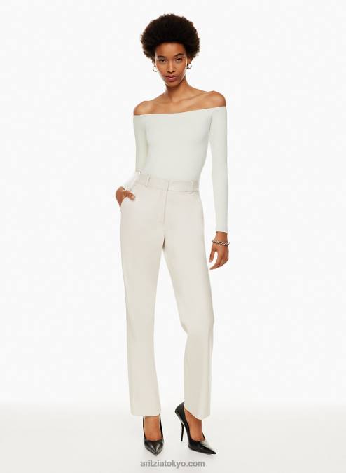 オフショルダーボディスーツ P2L80854 Aritzia Contour Off-Shoulder Longsleeve Bodysuit