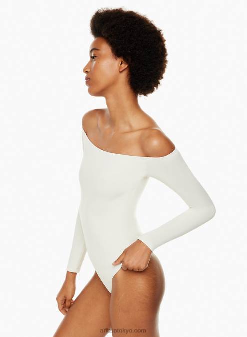 オフショルダーボディスーツ P2L80854 Aritzia Contour Off-Shoulder Longsleeve Bodysuit