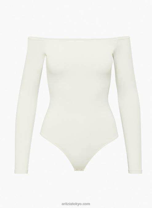オフショルダーボディスーツ P2L80854 Aritzia Contour Off-Shoulder Longsleeve Bodysuit