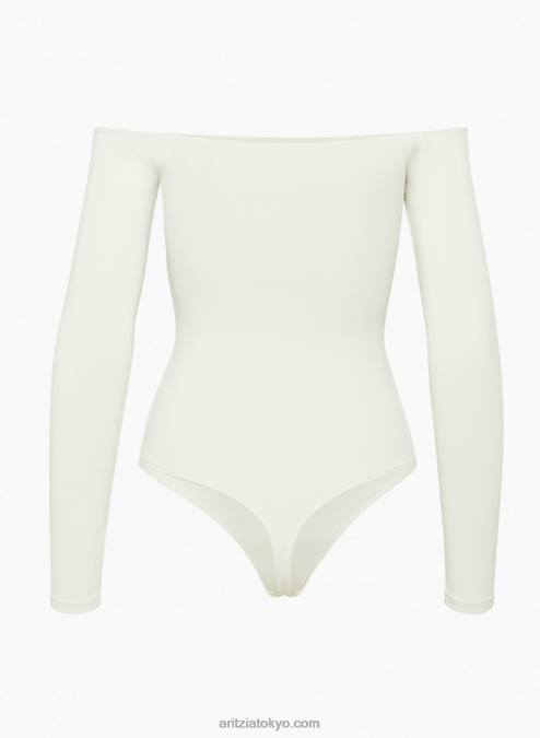 オフショルダーボディスーツ P2L80854 Aritzia Contour Off-Shoulder Longsleeve Bodysuit