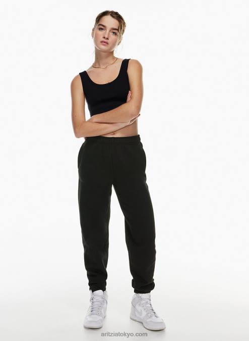 ミッドライズ ボーイフレンド スウェットパンツ P2L808692 Aritzia コージー フリース ボーイフレンド ベーシック スウェットパンツ