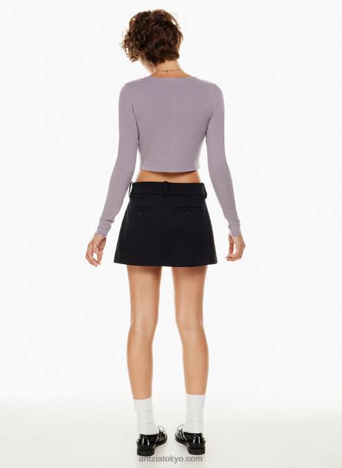 クロップド ボタンアップ カーディガン P2L80891 Aritzia Izzy カーディガン