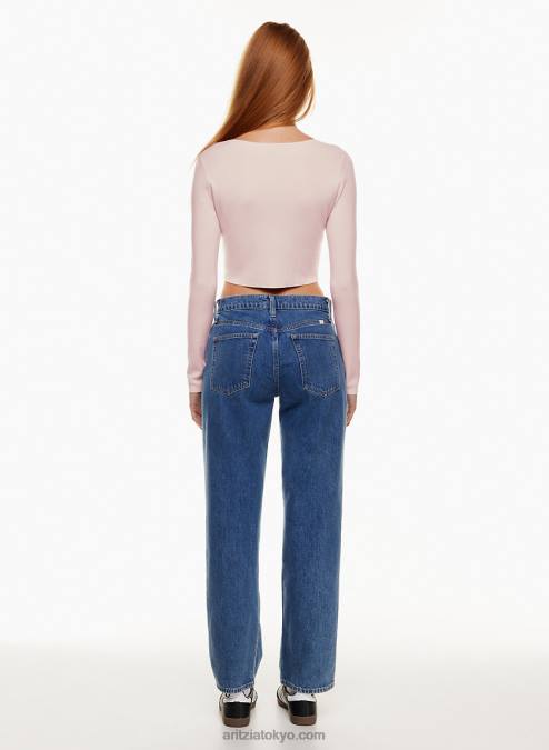クロップド ボタンアップ カーディガン P2L80894 Aritzia Izzy カーディガン