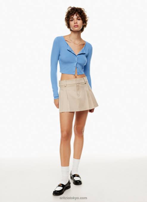 クロップド ボタンアップ カーディガン P2L80895 Aritzia Izzy カーディガン