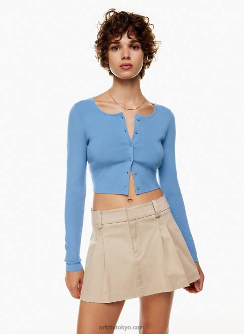 クロップド ボタンアップ カーディガン P2L80895 Aritzia Izzy カーディガン