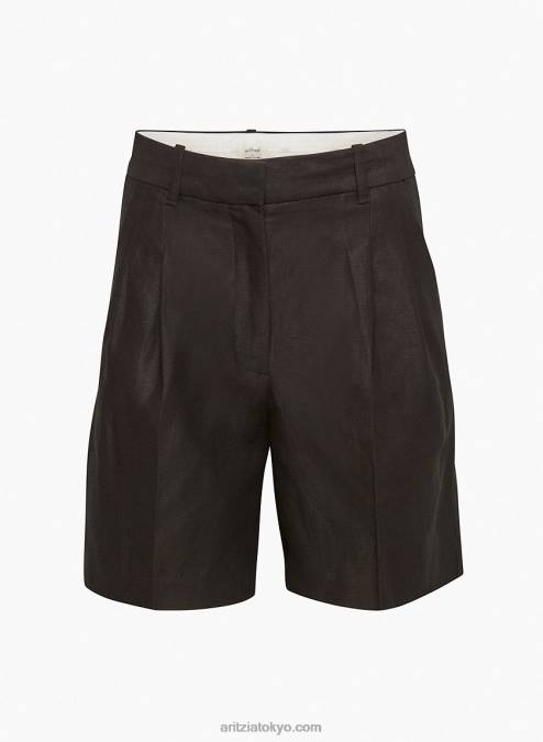 ハイウエスト リネン ショーツ P2L809241 Aritzia The Effortless Linen Shorts