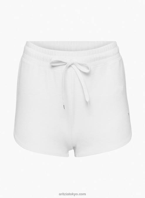 ハイウエストワッフルニットショーツ P2L809484 Aritzia Wafflex Drawcord Shorts