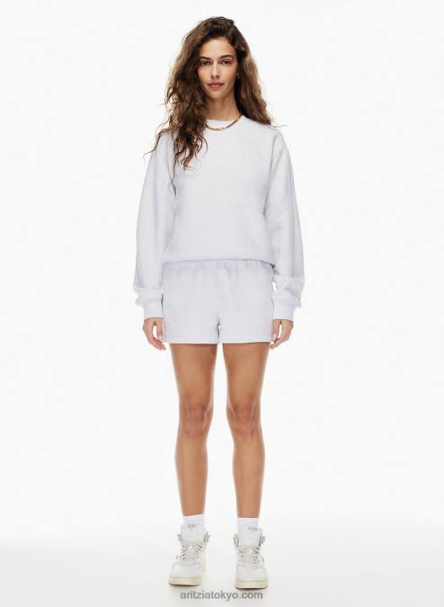 ミッドライズ ボーイフレンドフィット スウェットショーツ P2L809507 Aritzia コージー フリース ボーイフレンド ベーシック スウェットショーツ