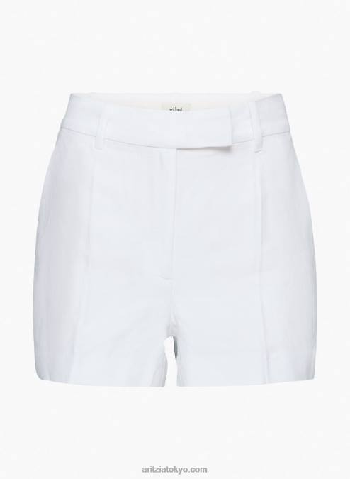 ハイウエストリネンショーツ P2L809648 Aritzia Layover Linen Shorts